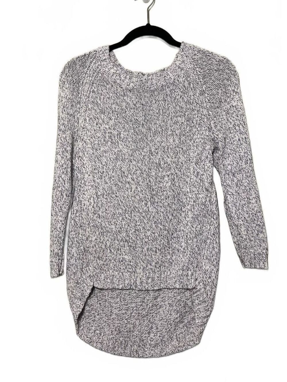 Gap Cotton Marled Knit Pullover Sweater Size S